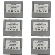 6PCS 2750mAh 68301000 Remote Control Ni-MH Battery For Hetronic 68300900 3.6V