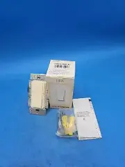 LUTRON DVELV-300P-AL Diva 300 Watt Single Pole Dimmer Switch. Almond
