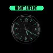 Car Clock Luminous Stick-On Digital Watch Quartz Clock Car Interior Accessories (for: Porsche)