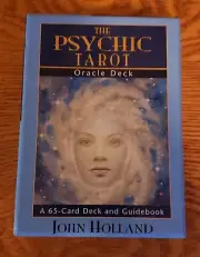 "The Psychic Tarot" Oracle Deck 65 Card Deck W/Guidebook 2007 NEW
