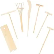 BESPORTBLE 1 Set Mini Zen Rakes Garden Mini Rakes for Creative Art Projects and Desk Decoration for Relaxation and