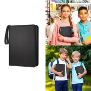 Premium 4 Pockets ZIP Card Binder/Folder Pokemon/MTG Fits 400 CardsPR