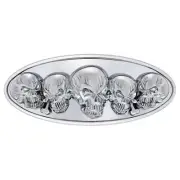 Chrome Peterbilt Skull Emblem Diecast