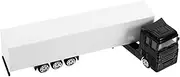 FELTECHELECTR Mini Container Truck Model Vehicle for Sandbox Decoration and Learning for Enhancing Knowledge of Truck Functions