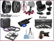Super-Saving HD Deluxe Accessory Bundle For Nikon D3300 D3200 D3100 D3000
