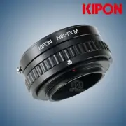 New Kipon macro helicoid adapter for Nikon F lens to Fuji X-Pro2 X-T2 Fujifilm