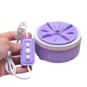 Mini Wash Machine Portable USB Rotating Turbo Ultrasonic Clothes Home Appliance