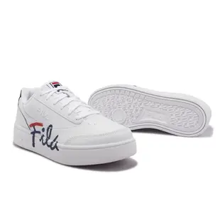 Fila 休閒鞋 Court LUX Premium 白 藍 紅 女 小白鞋 運動 斐樂 【ACS】 4C304X123