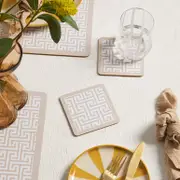 Monaco Geo Cork Coaster 6 Pack [MUSLMONCPS24]
