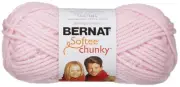 3 Pack Bernat Softee Chunky Yarn-Baby Pink 161128-28418