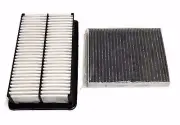 COMBO SET Engine&Carbonized Cabin Air Filter For CX-7 Mazdaspeed Mazda6 turbo!! (for: Mazda)