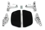 HARLEY Passenger Footboard Set with Swingarm Mount Kit fits 2007-2008 FLT,
