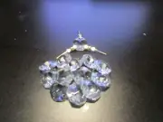 200- 14MM AAA 3 HOLE CLEAR CRYSTAL BEADS DIY CHANDELIER CHAIN PART