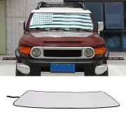 For Toyota FJ Cruiser 2007-2021 Car Front Windshield Sunshade Sunscreen Sunshade (for: Toyota)