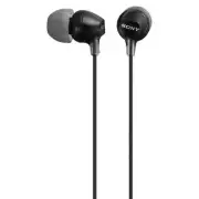 SONY Comfort Fit Stereo Headphone Noise Isolation Earbuds MDR-EX15LP Black New