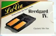 Rico/LaVoz Reed Guard IV for Clarinet or Alto Sax - Holds 4 Reeds, new in box