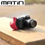 在飛比找遠傳friDay購物精選優惠-韓國製Matin馬田單眼相機手腕帶M-7371(酒紅色;底座
