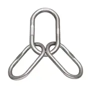 STAINLESS MASTER LINK W/LEGS FOR CHAIN SLINGS 1/2", 2 x LEGS 3/8" (S0652-0013)