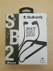 BRAND NEW Skullcandy Smokin' Buds 2 Wireless Earbuds with In-Line Mic & Remote