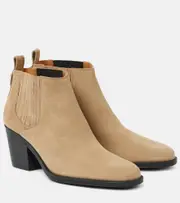 [Tod's] Tod's Suede ankle boots AU 9 beige
