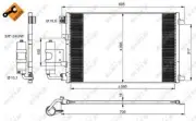 Fits Nissan Qashqai 2007-2014 1.6 + Other Models Air Conditioning Condenser AST