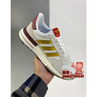 愛迪達男女跑鞋休閒鞋Adidas ZX500 zx750 RM Boost 阿迪達斯爆米花中底 超彈腳感復古慢跑鞋