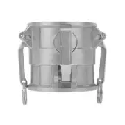 Stainless Steel Type DD Cam and Groove Fitting Spool Coupler, 2-1/2" Female C...