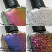 Ms. Sparkle - Queenbees & Wannabes Collection - Flakies Duochrome Nail Polish