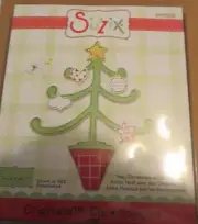 New Sizzix Originals Die #655536 Tree Christmas with Decorations - More dies