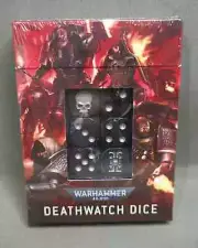 Space Marines Deathwatch Dice Set - New in Box - Games Workshop Warhammer 40k