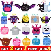 Game Blox Fruits Plush Toy Leopard Venom Soft Stuffed Doll Toy Kid Birthday Gift