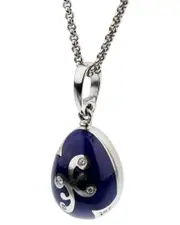Faberge 18K 0.10 ct. tw. Diamond Limited Edition Necklace (Authentic Pre-Loved)