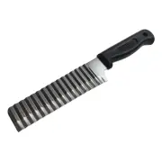 JELLY KNIFE Stainless Steel Blade Cooked Potato Vegetable Crinkle Wavy Cutter Slicer