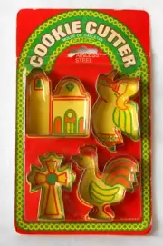 OTHER - LONE TOY TREE SOUTHWESTERN "COOKIE CUTTER CAPERS" STAINLESS STEEL - NEW!