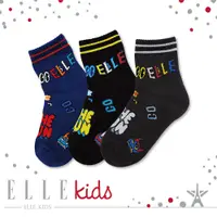 在飛比找蝦皮商城優惠-【ELLE KID’S】可愛小怪獸童襪 襪子 棉襪 兒童襪 