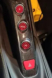 Fits Ferrari California T 15-18 F1 Gear Button in Red Carbon Fiber Kit (for: Ferrari)