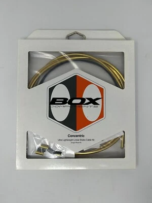 Box Components Bike Cable, Concentric-Ultra Light Weight Brake Cable Kit