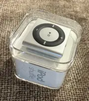 BRAND NEW Apple iPod Shuffle 2GB Silver with earphones and USB cable bundle