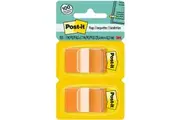 Post-it: Flags - Orange (Pack of 2/25x43mm)