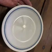 (7) Corelle Indigo Bread & Butter Plates 6 3/4".