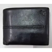 在飛比找蝦皮購物優惠-二手Agnes B Voyage Wallet Black 