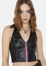 [dELiA*s by Dolls Kill] With The In-Crowd Halter Top