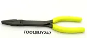 SNAP ON TOOLS USA NEW HI-VIZ Soft Grip 8" Duck Bill Pliers 61CF HV +