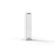 Space Step Door Melamine Locker 1850Mm H X 380Mm W X 455Mm D White