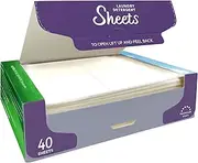Laundry Detergent Sheets, Zinshine Plant-Based Eco Friendly Laundry Sheets, Hypoallergenic Washing Sheets - Lavender Scent - for Travel, Apartment, Dorms, up to 80 loads