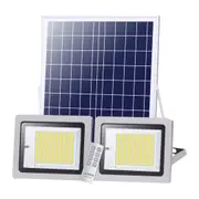 Solar Garden Lights 2-in-1 Solar Waterproof 362-LEDs Spotlight with Remote Control for Yard Garden
