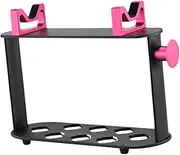 Hair Tool Organizer Curling Iron Holder with 8 Heads with Rubber Feet Curling Iron Storage Shelf for Living Room Curling
