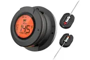 Sharplace Temperature Measuring Devices Grill Thermometer with Probes Digital Digital Cooking Thermometer Grill Thermostat for Oven BBQ Kitchen, 2 Probes