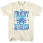 Moody Blues - Bird And Sun - Solid Off-White Adult Short Sleeve T-Shirt