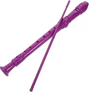 LALADEFIEE Musical Instrument for Teens Soprano Recorder 8 Holes Cleaning Stick Bag